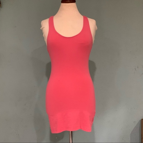 H&M Basic Women Light Pink Slip Summer Beach Dress Size Small - Picture 1 of 7